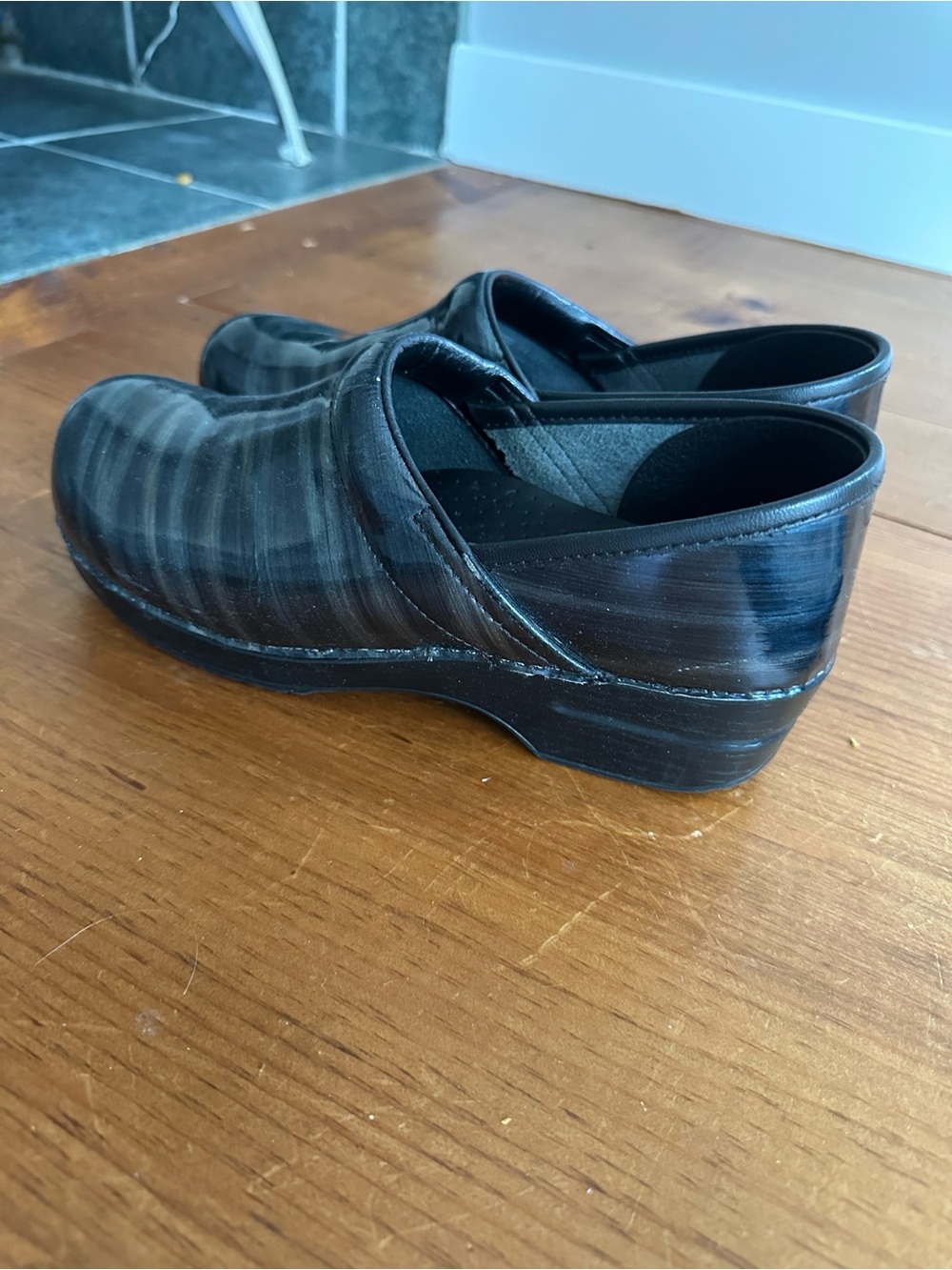 Dansko Black Men's Slip-On Clogs